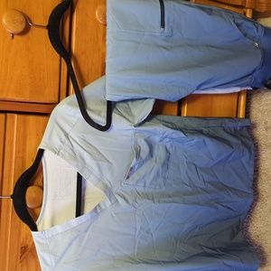 Figs gradient blue set size small